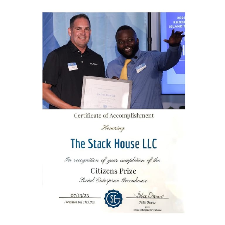 Social Enterprise Greenhouse Citizens Award